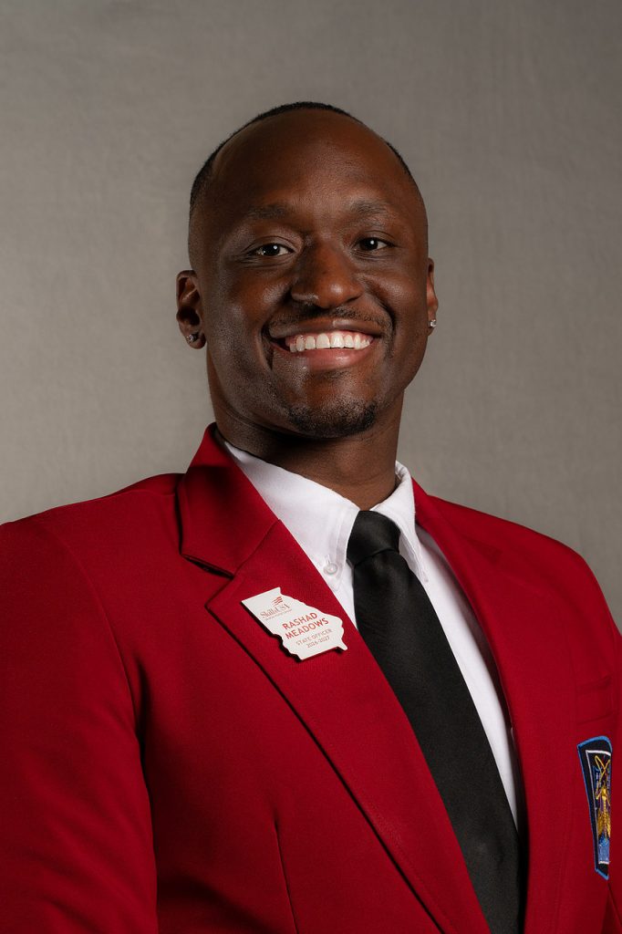 Officer Rashad Rivers State Officer Team - SkillsUSA